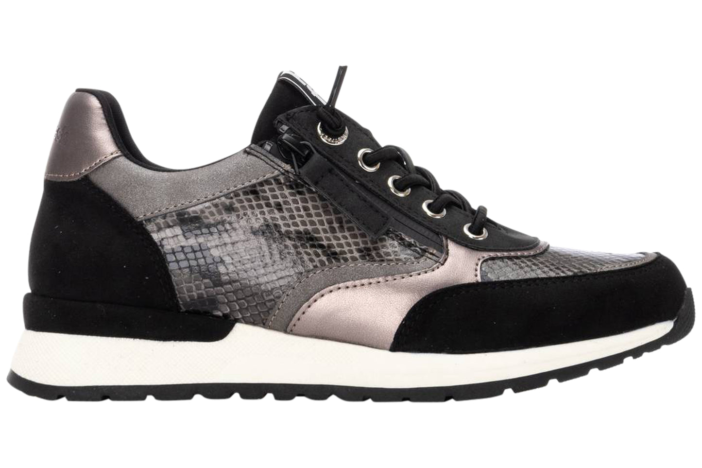 refresh oxford 172960 womens trainers black right