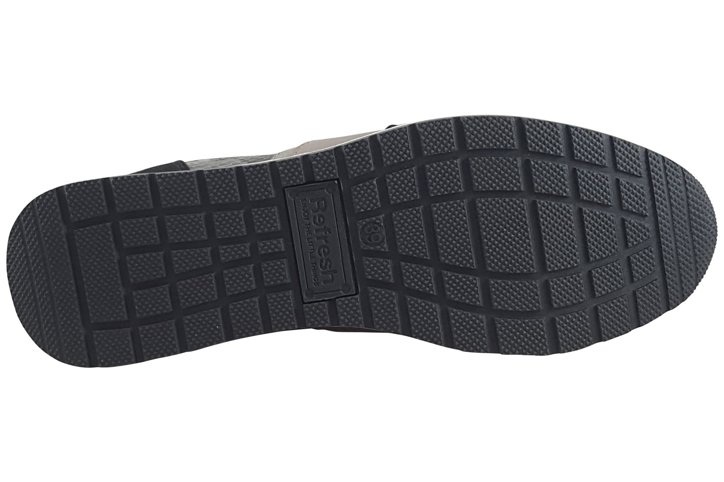 refresh oxford 172960 womens trainers black sole