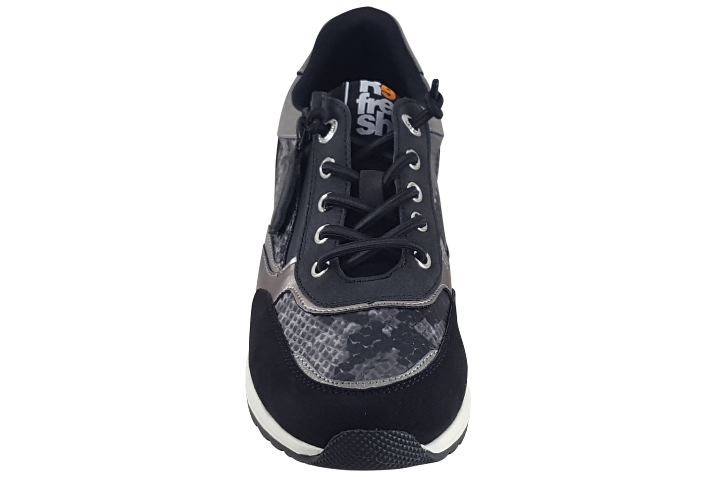 refresh oxford 172960 womens trainers black top