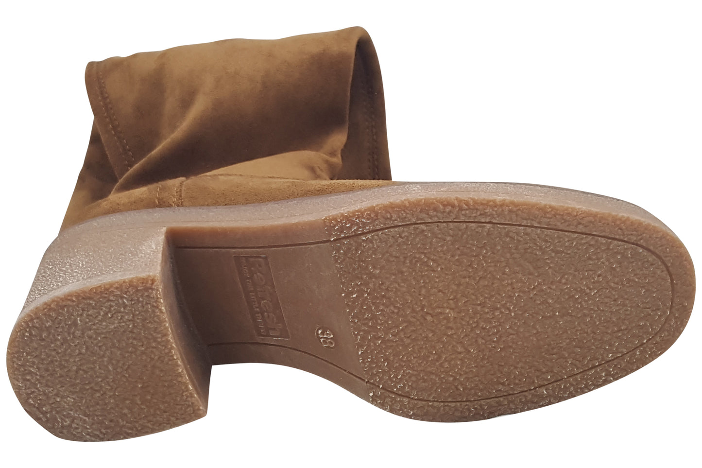 refresh tabby 173037 womens boots camel sole