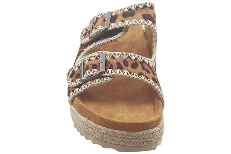 Refresh Topsy 171950 Leopard Womens Sandals