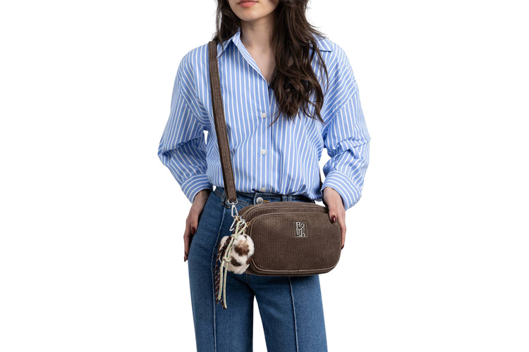 Refresh Twirl Bag 183339 Grey Womens Bags