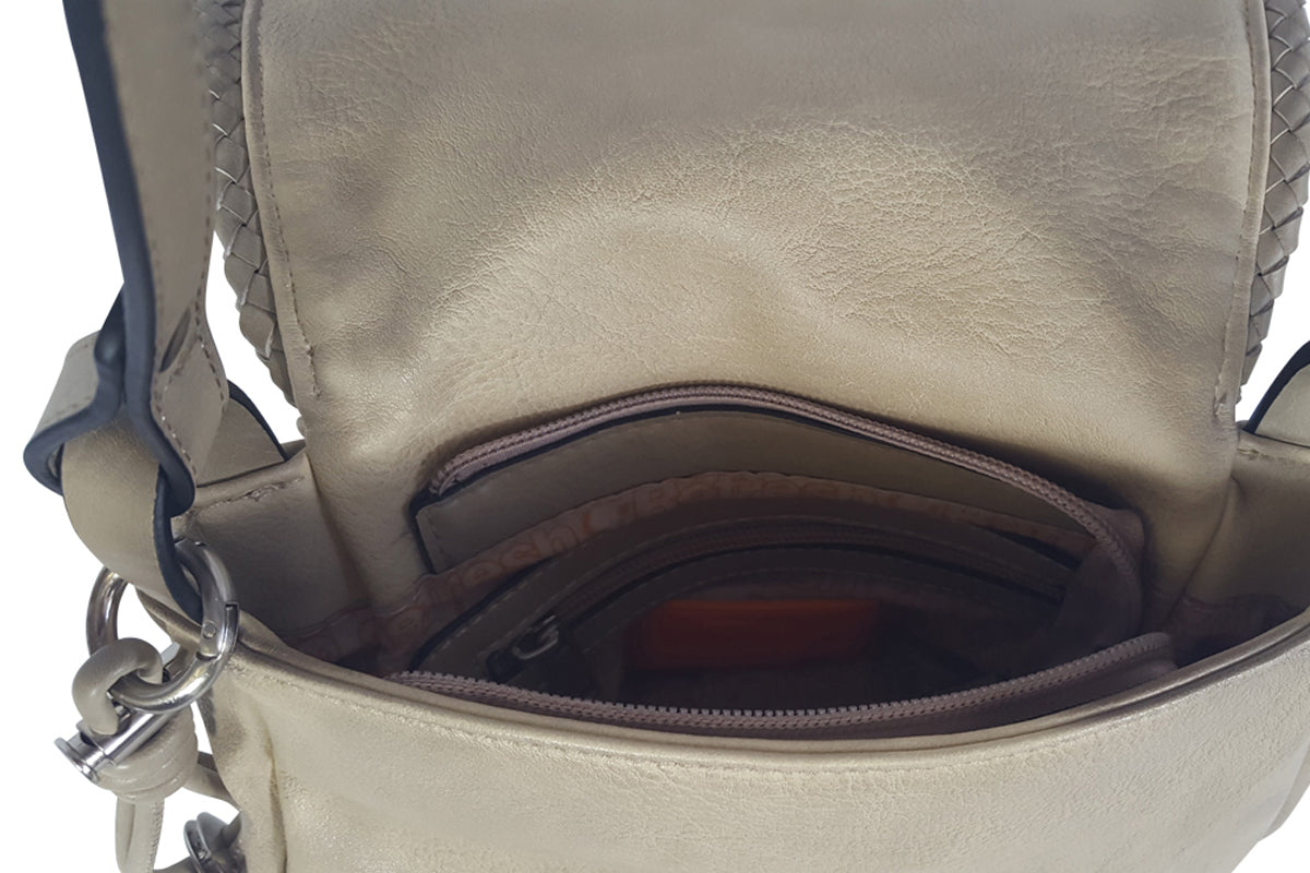 refresh wishard bag beige womens sole
