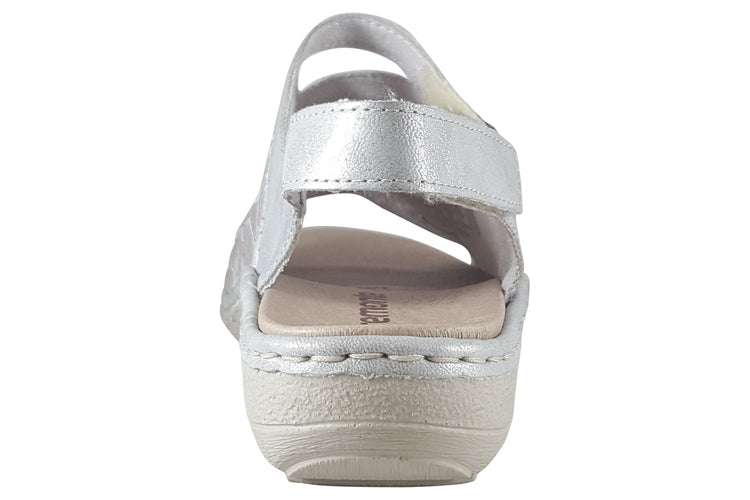 Remonte Acorn D7647 Ice Metallic Womens Sandals