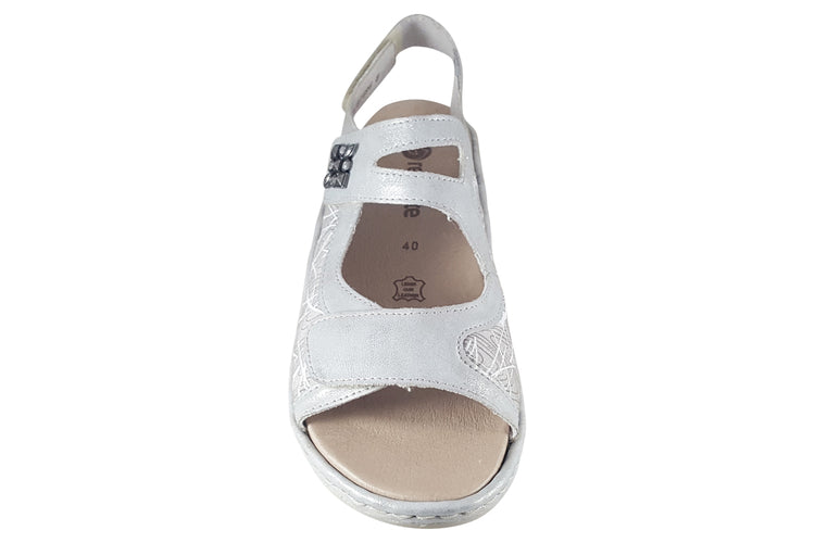 Remonte Acorn D7647 Ice Metallic Womens Sandals