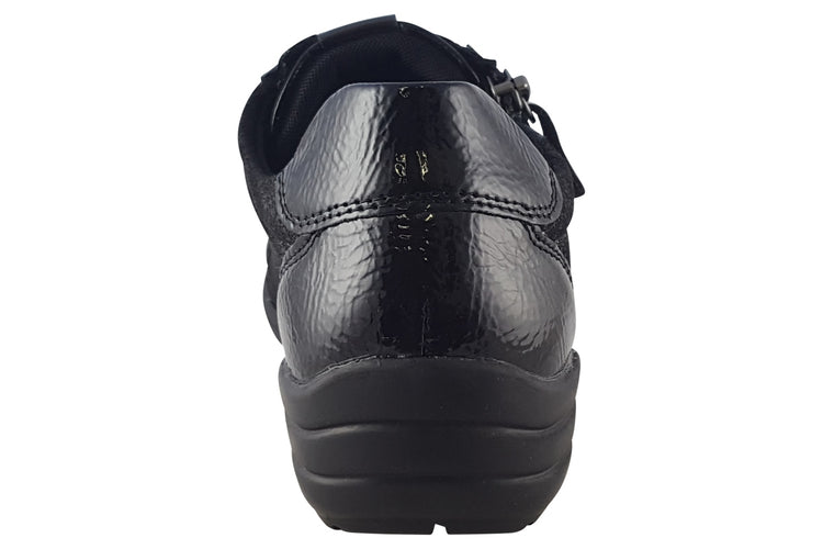 Remonte Bowie-2 R7637 Black Womens Shoes