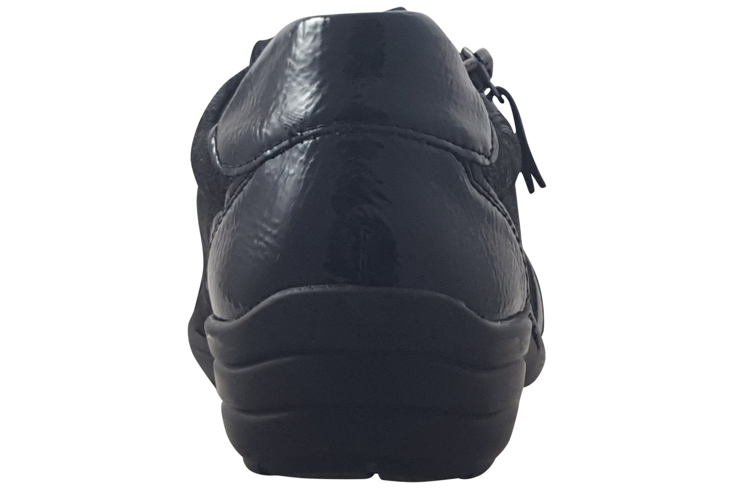 Remonte Bowie-2  R7637 Black Snake Womens Shoes