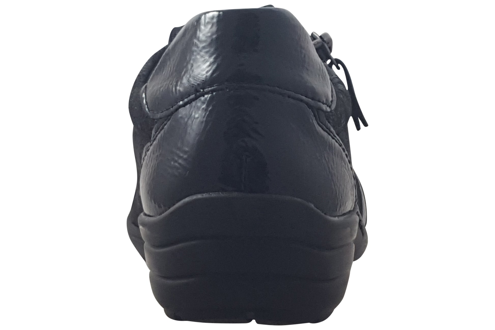 remonte-bowie-2-womens-trainers-black-snake-back