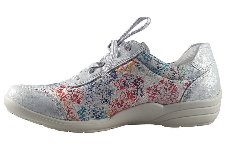 Remonte Bowie R7637 Space Grey Womens Fashion Trainers
