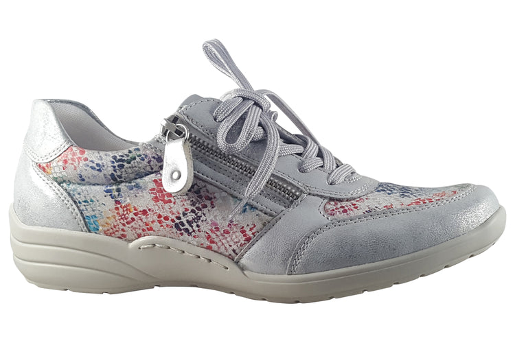 Remonte Bowie R7637 Space Grey Womens Fashion Trainers