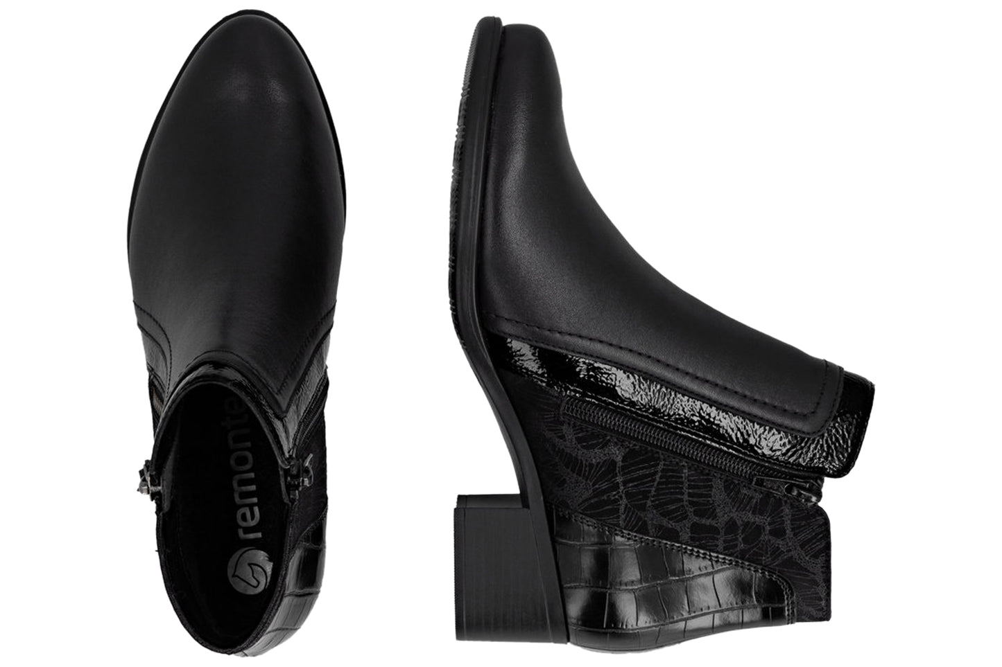 Remonte Drapers R5172 Womens Boots Black
