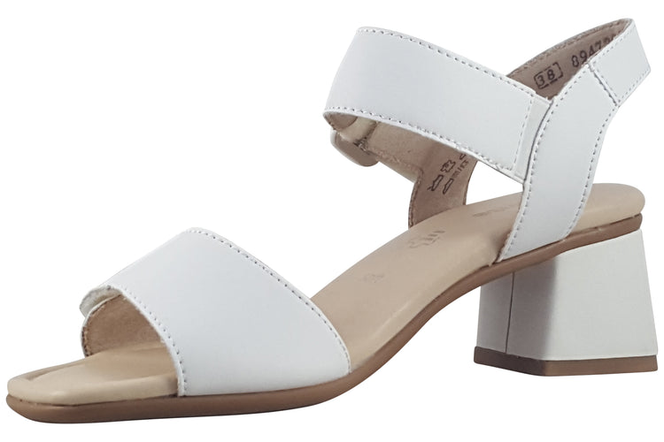 Remonte Dresswell D1K51 White Womens Sandals
