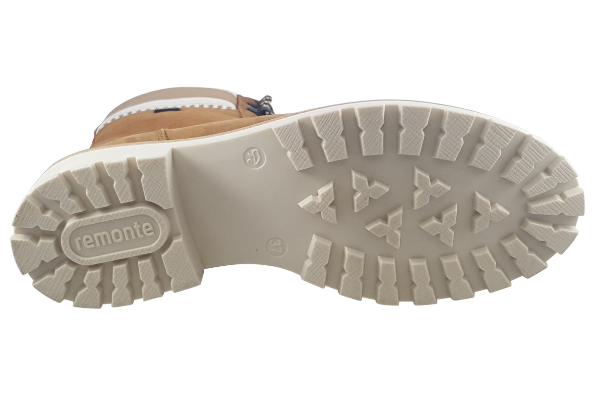 remonte joanne d0w77 22 tan womens sole