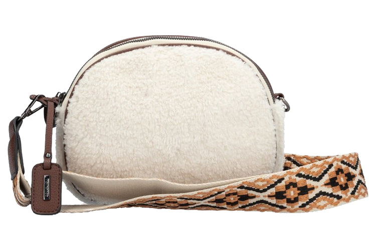 Remonte Kate Bag Q0634 Ivory/Coffee Womens Bags