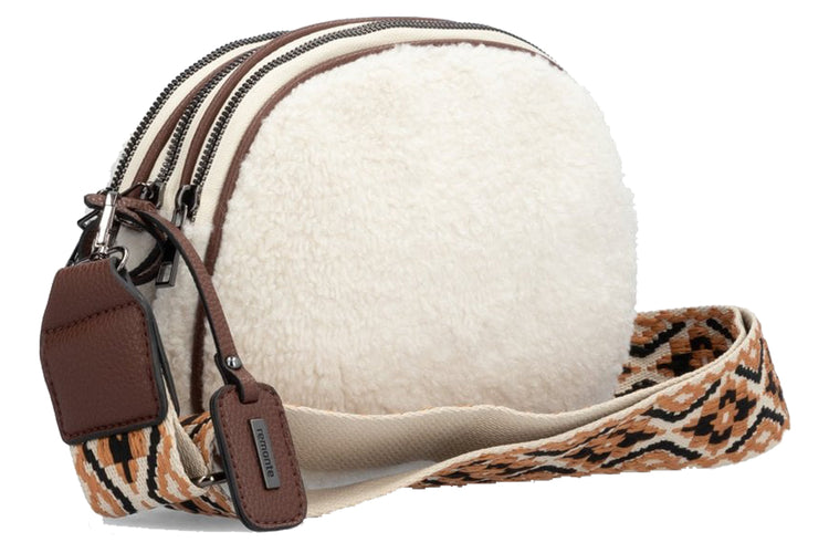 Remonte Kate Bag Q0634 Ivory/Coffee Womens Bags