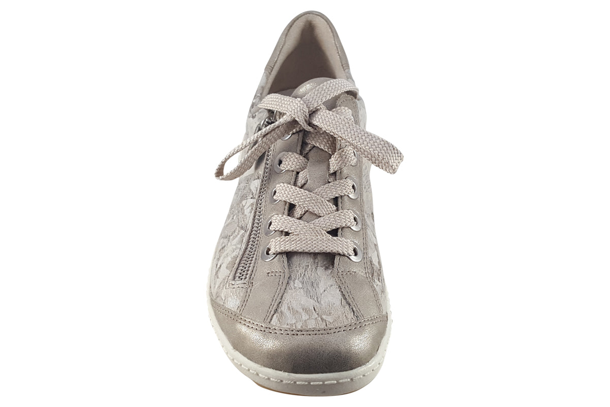 remonte katrina 2 r1402 beige metallic womens top