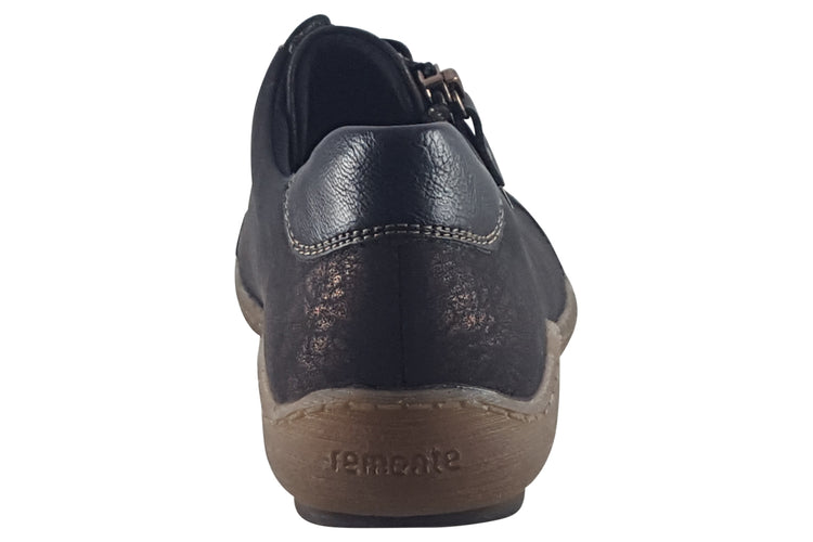 Remonte Katrina R1402 Black Antique Womens Fashion Trainers