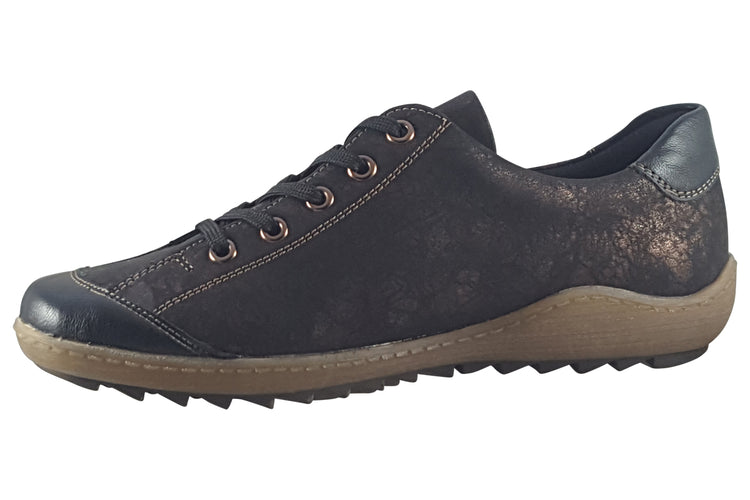 Remonte Katrina R1402 Black Antique Womens Fashion Trainers