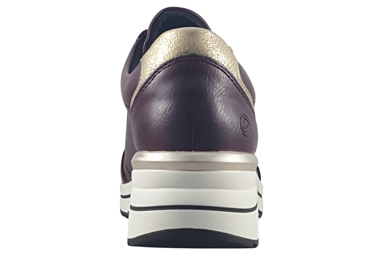 Remonte Lottie D0T03-35 Cerise Womens Fashion Trainers