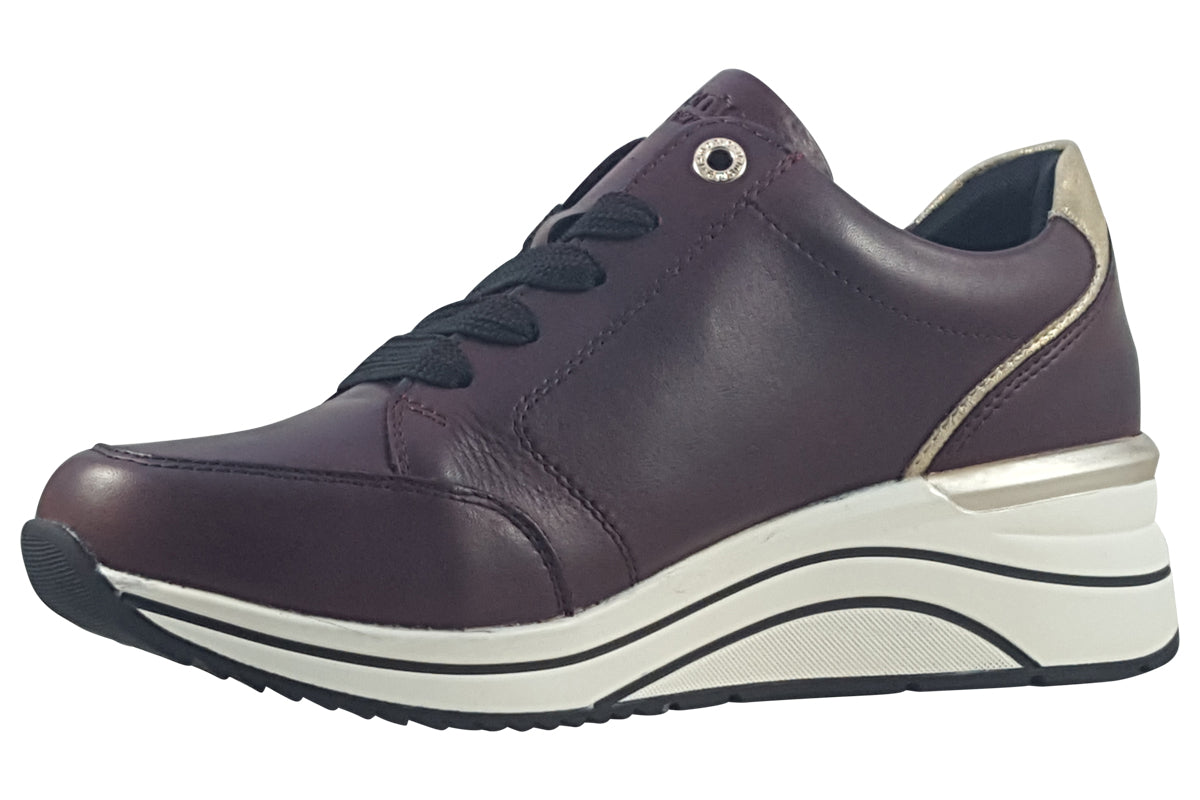 remonte lottie cerise womens left