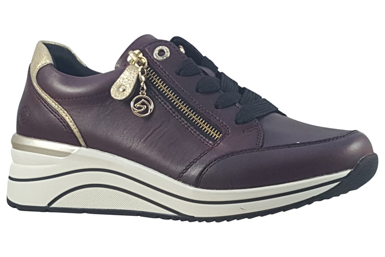 Remonte Lottie D0T03-35 Cerise Womens Fashion Trainers