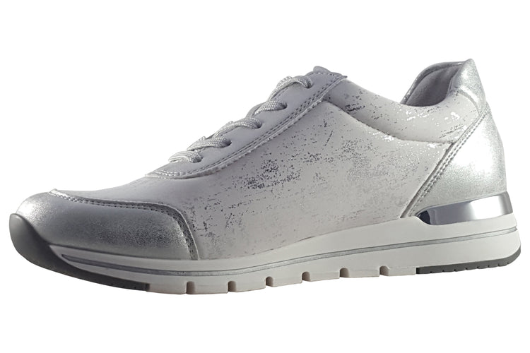 Remonte Margie-2 R6700 White Womens Fashion Trainers