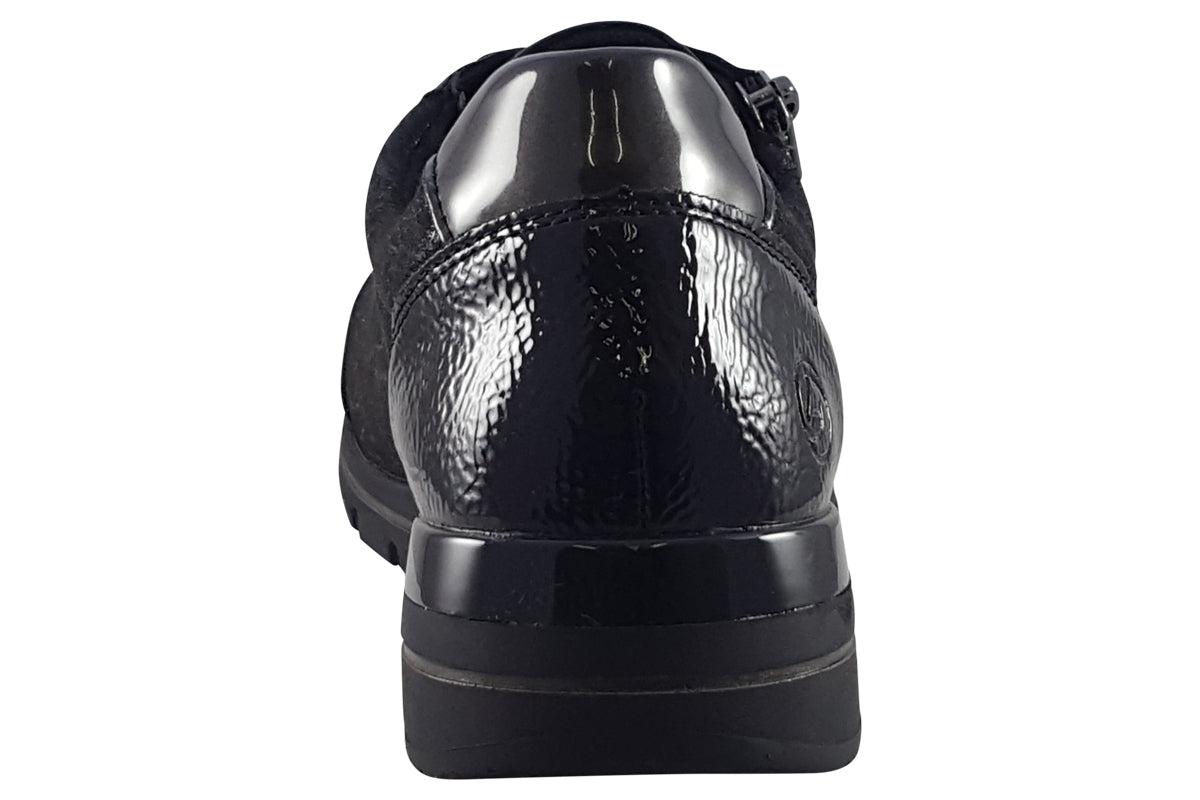 remonte margie black womens back