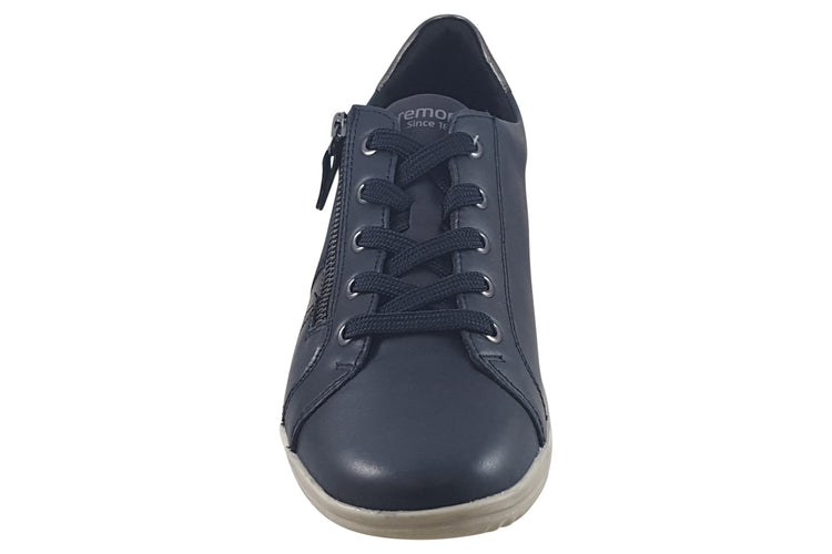 Remonte Matt D1E00-14 Navy Multi Womens Fashion Trainers