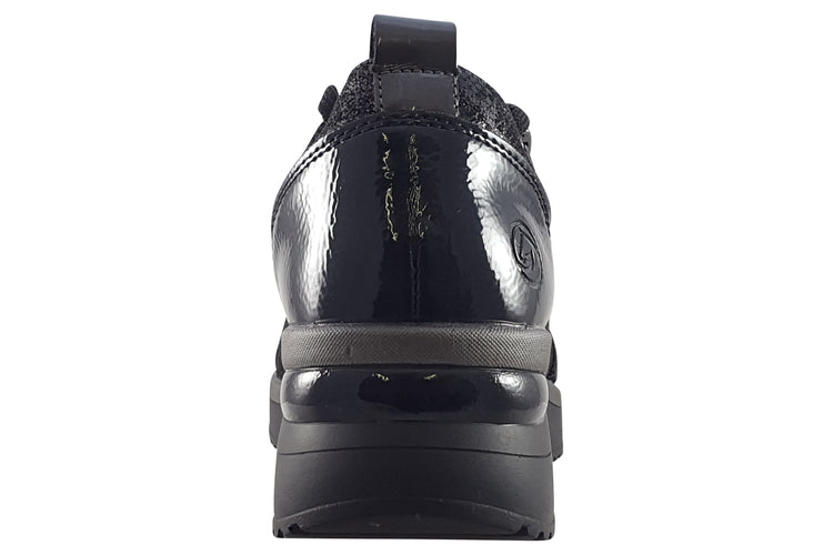 Remonte Mofty-2 D2401 Black Womens Fashion Trainers