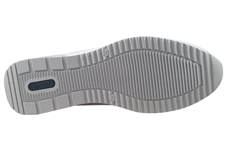 Remonte Mofty-2 D2401 Ice White/Silver Womens Fashion Trainers