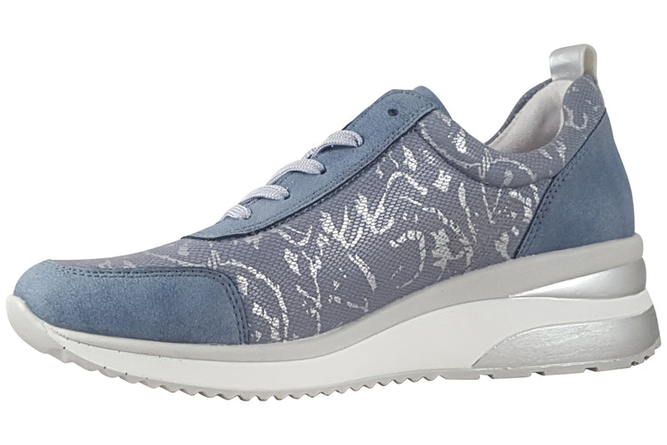 Remonte Mofty-2 D2401 Light Blue Womens Fashion Trainers