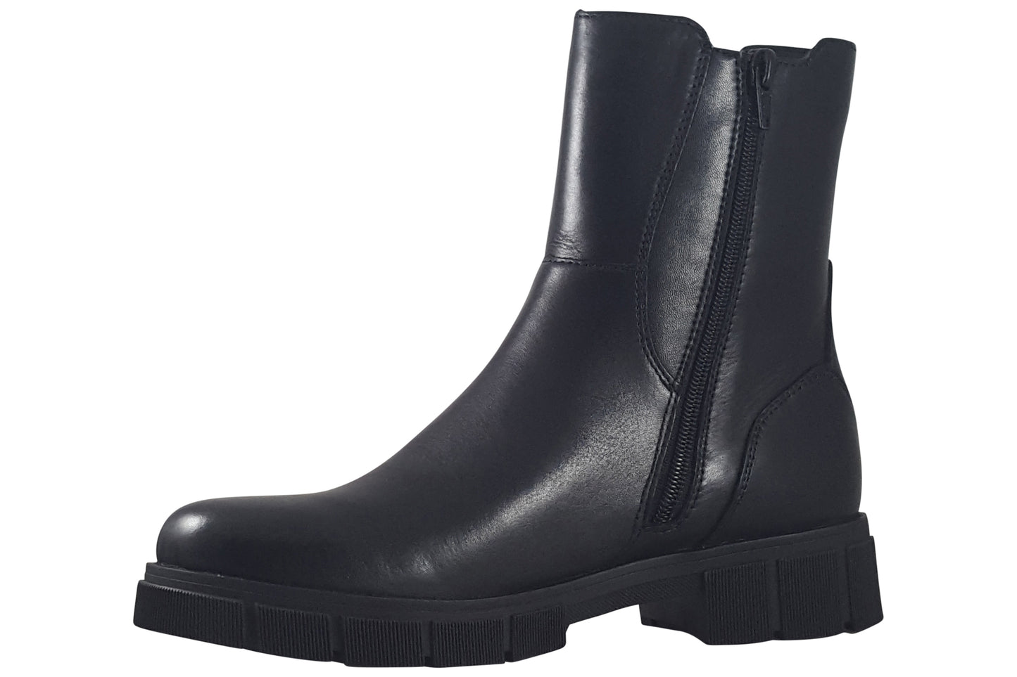 remonte percy d2s70 03 womens boots black leopard left