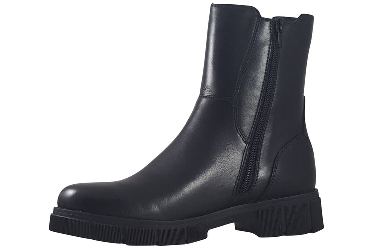 Remonte Percy D2S70-03 Black/Leopard Womens Boots