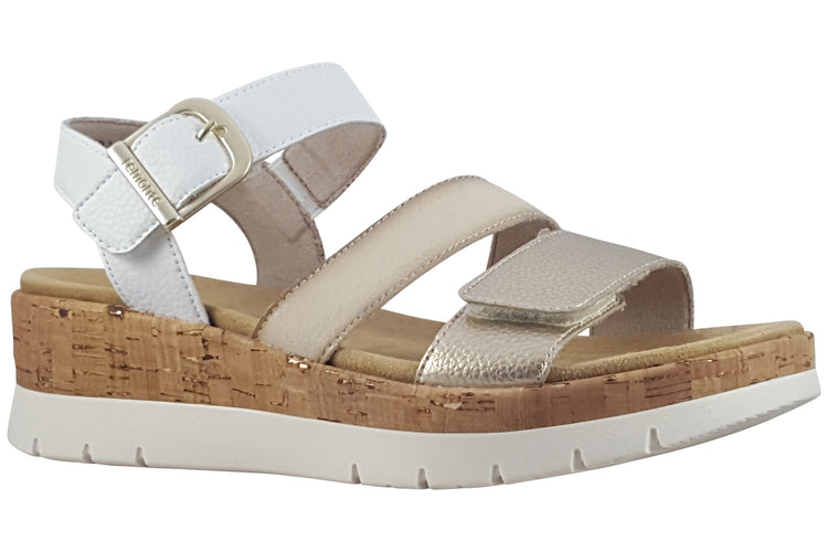 Remonte Sabina D2P50-80 Gold Multi Womens Sandals