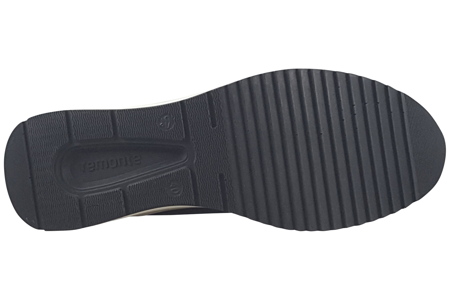 remonte sophie anne d0t09 04 womens trainers black leopard sole