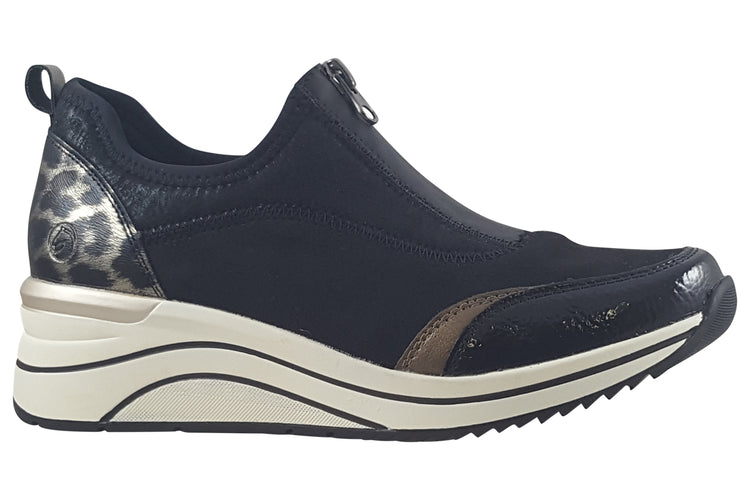 Remonte Tanya D0T08-02 Black Womens Shoes