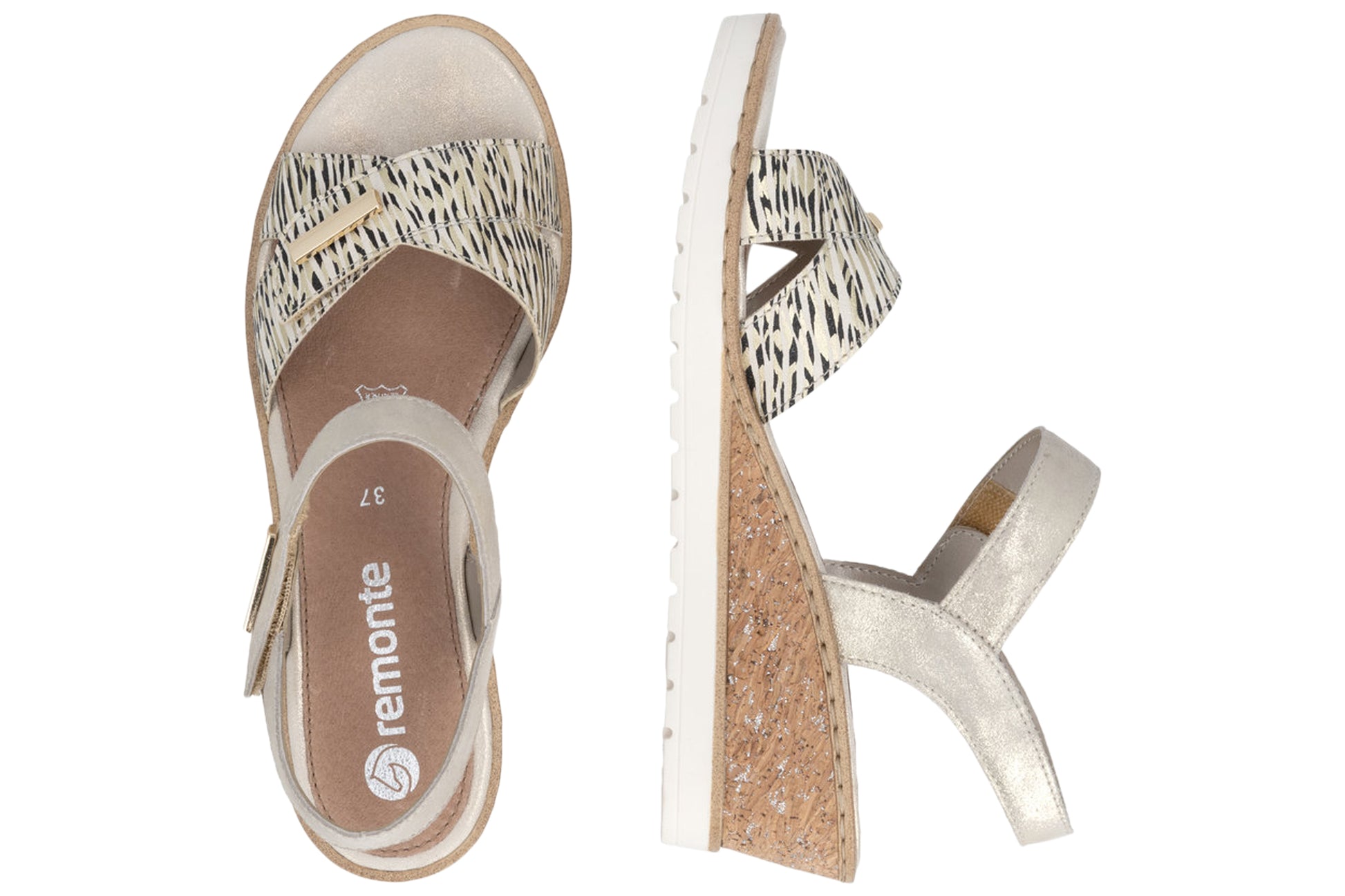 remonte-vonnie-r6266-90-womens-sandals-beige-gold-top-pair