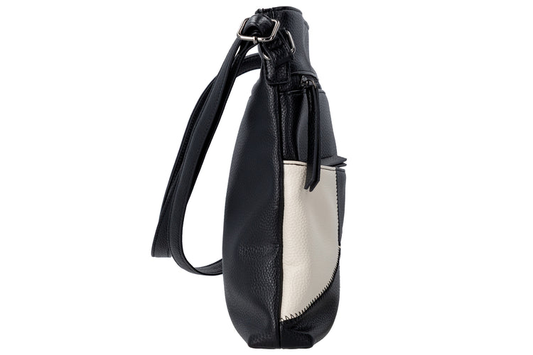 Remonte York Bag Q0735-00 Black/White Womens Bags