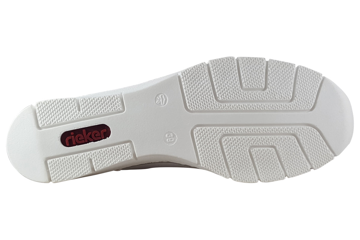 rieker amelia white womens shoes sole