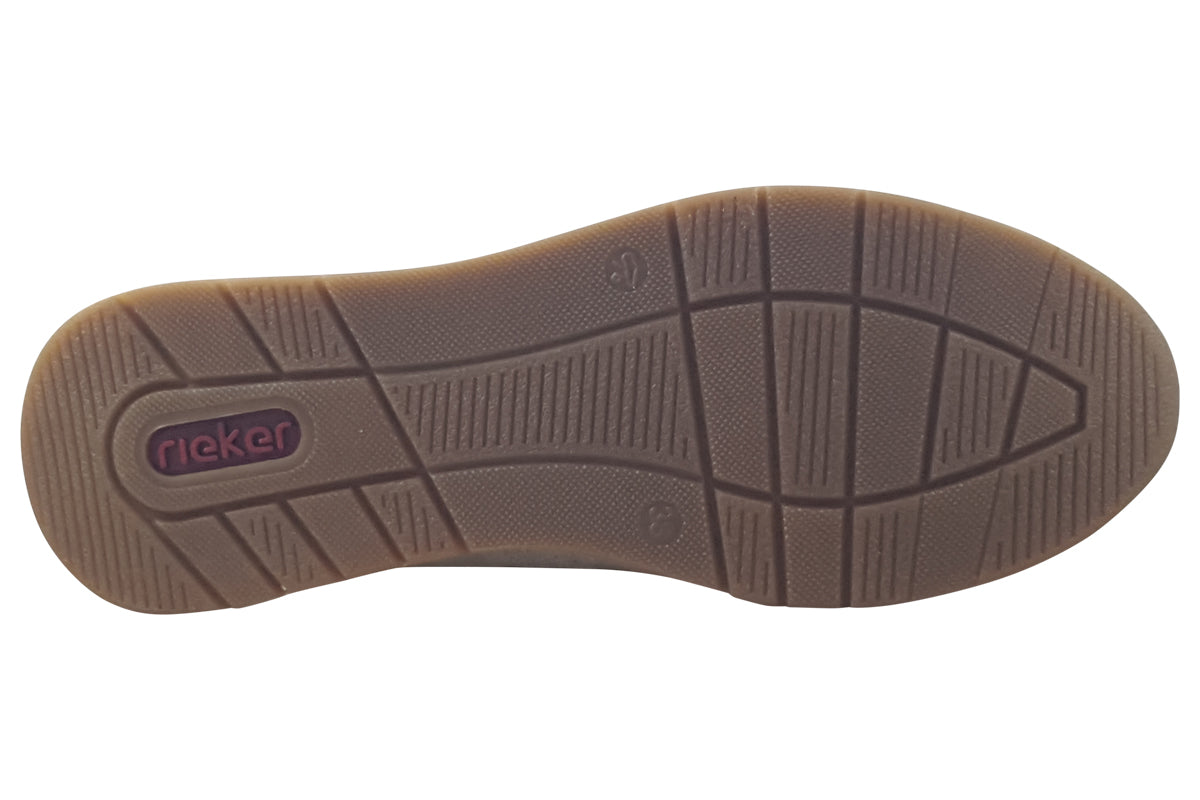 rieker amelie beige gold womens shoes sole