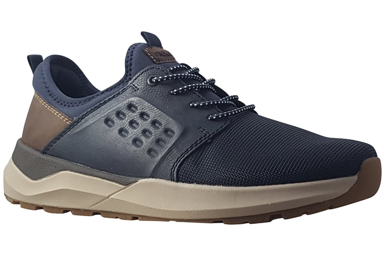 Rieker Ancona 06058-14 Blue Mens Shoes