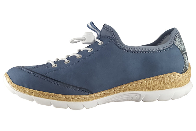 Rieker Annette N42TO-14 Jeans Womens Fashion Trainers