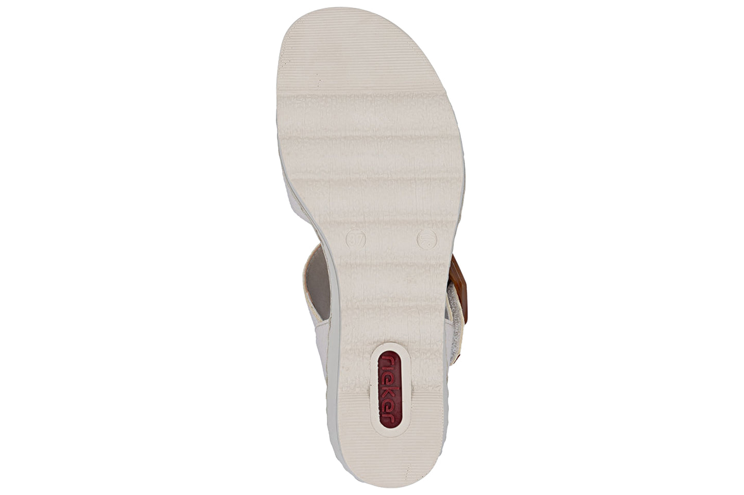 Rieker Bella 67476-91 Pearl/Multi Womens Sandals