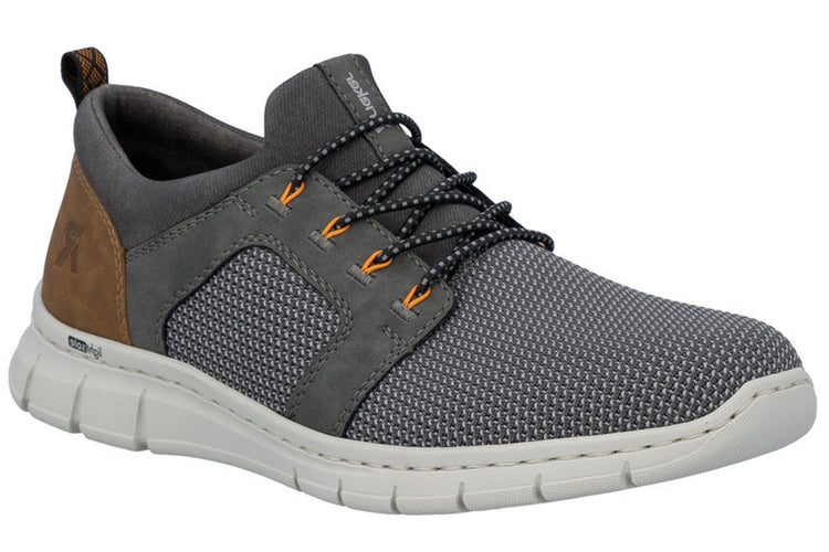 Rieker Bilbao B7796 Grey Mens Trainers