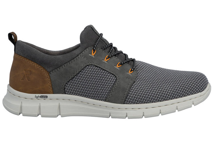 Rieker Bilbao B7796 Grey Mens Trainers