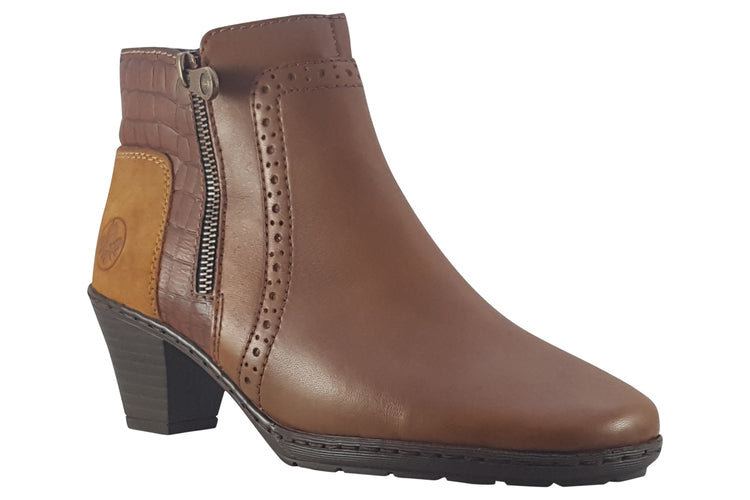 Rieker Billow 57186 Muscat Womens Boots
