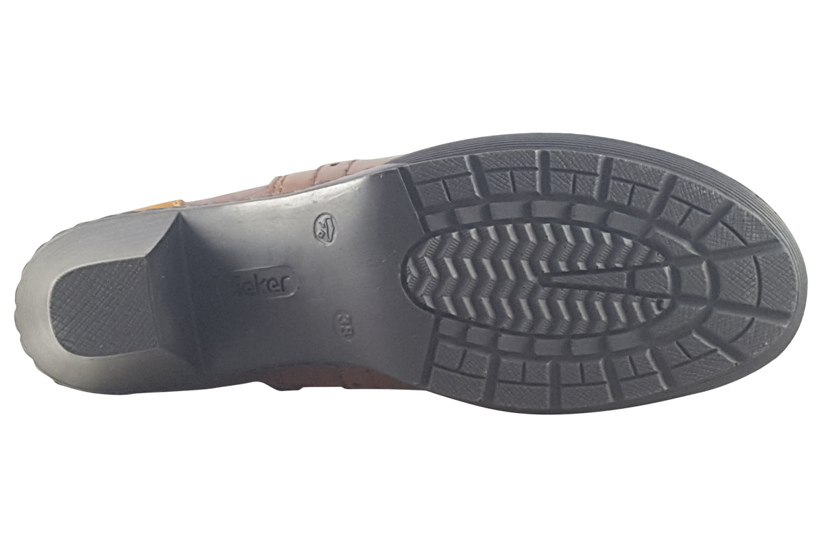 rieker billow 57186 muscat womens boots sole