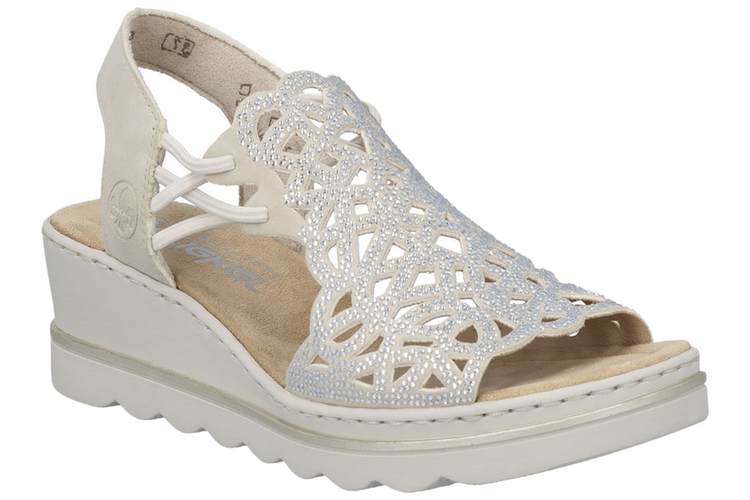 Rieker Bradena 67465-62 Stone Womens Sandals