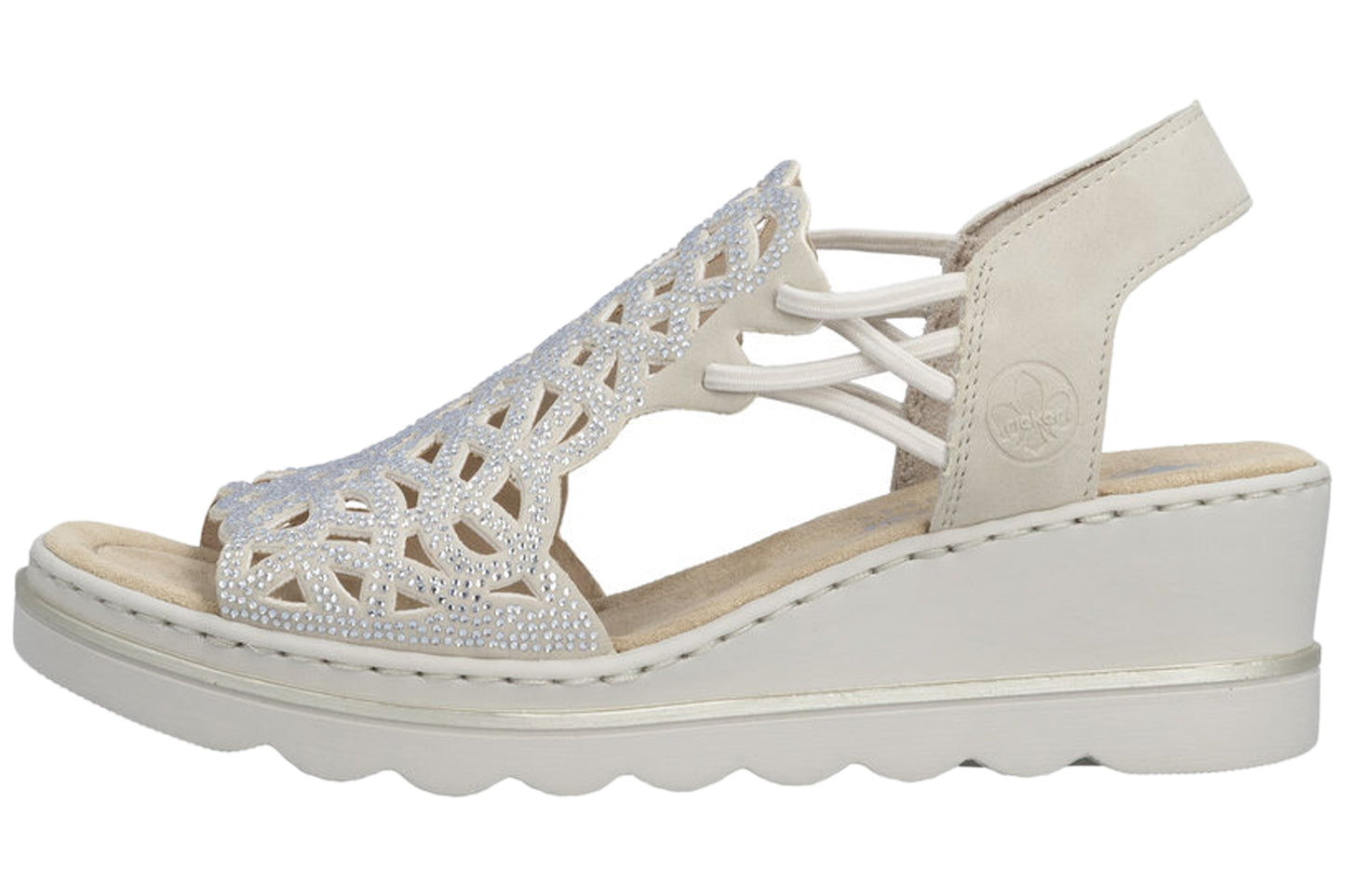 Rieker Bradena 67465-62 Stone Womens Sandals
