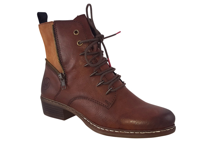 Rieker Camila Y0800 Brown Womens Boots
